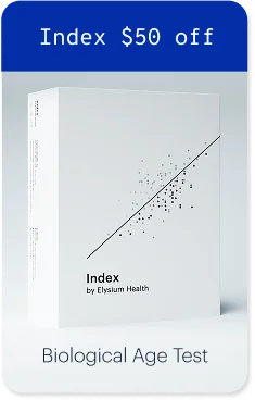 Index $50 off | Biological Age Test