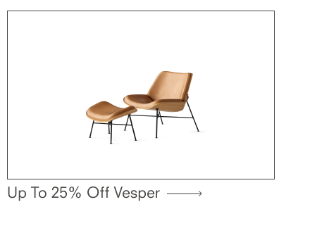 Vesper Leather & Wood Lounge Chair