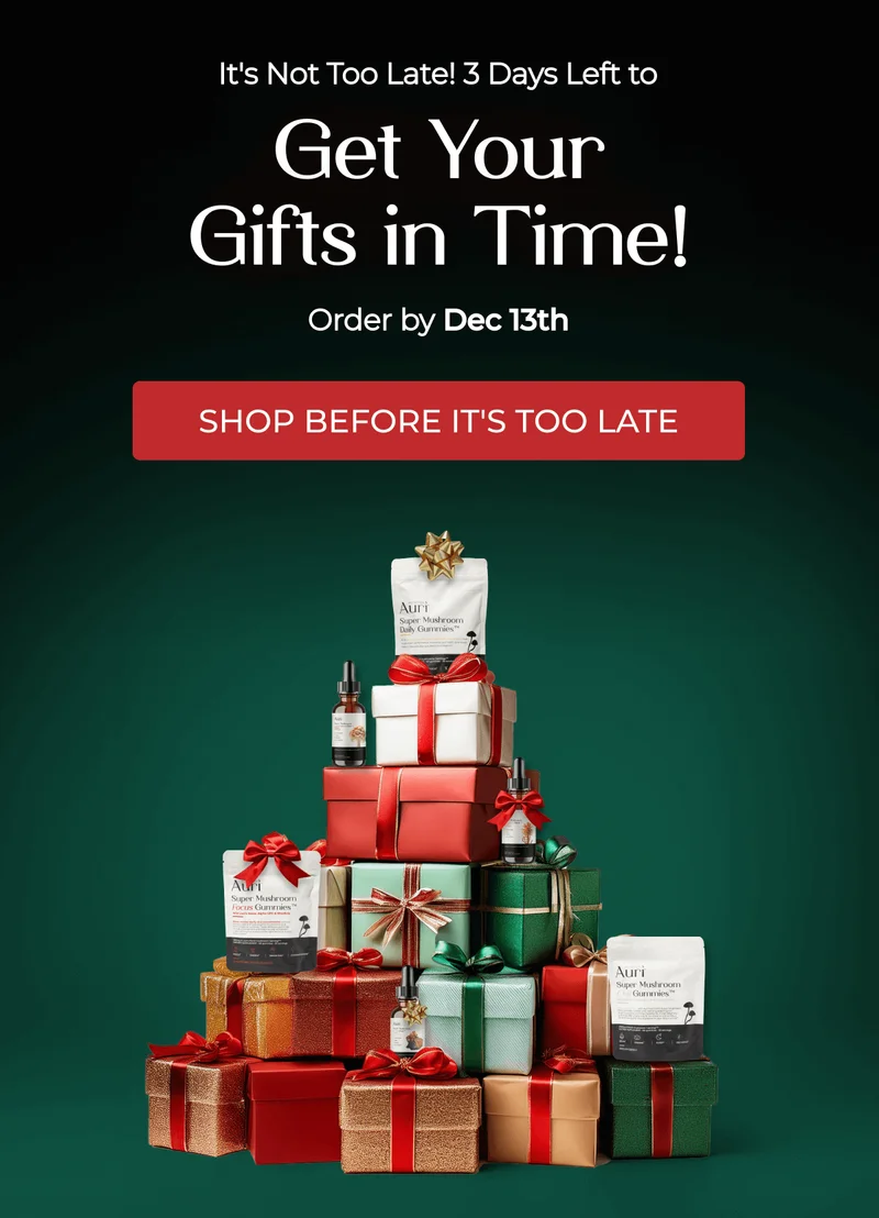 Get Your Gifts in Time!