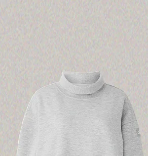 Hazy Mock Neck Pullover