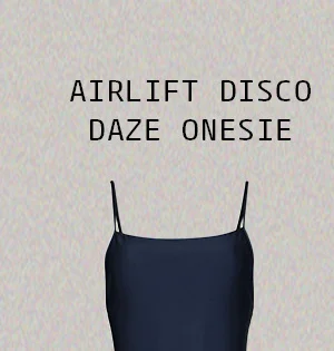 Airlift Disco Daze Onesie