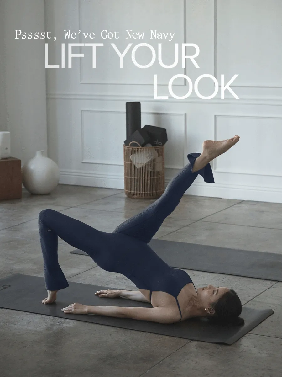 Pssst, We've Got New Navy. LIFT YOUR LOOK