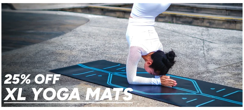 25% off XL Yoga Mats