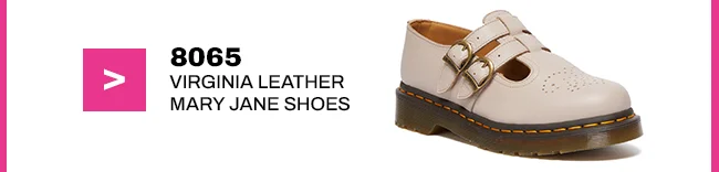 8065 VIRGINIA LEATHER MARY JANE SHOES