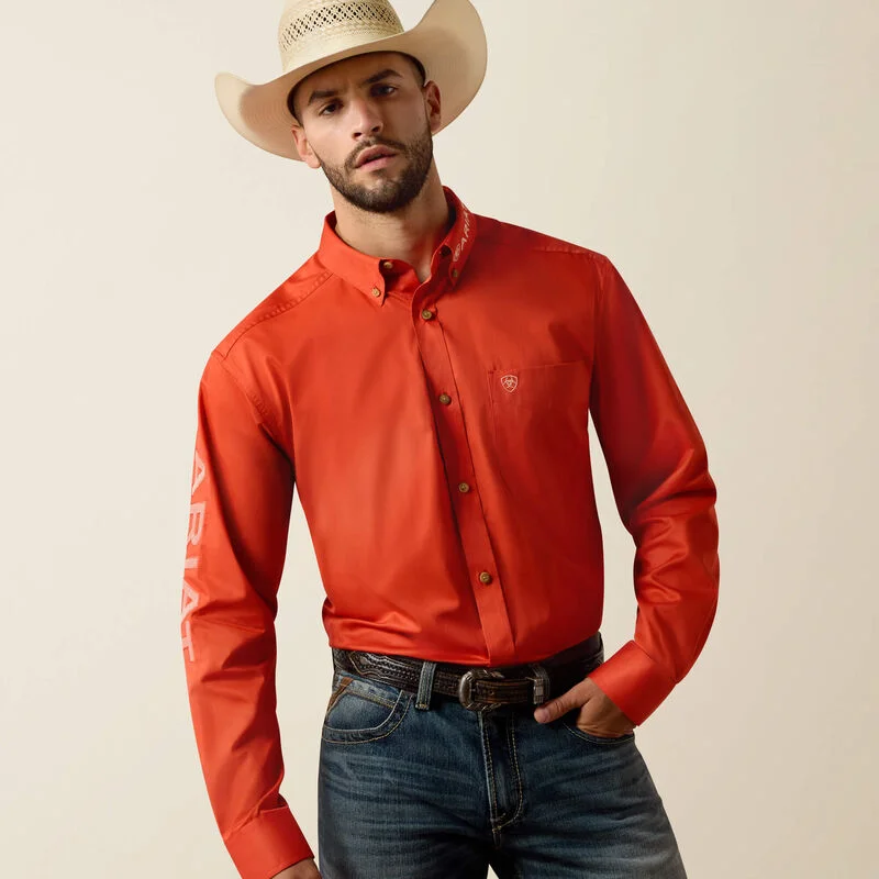 Team Logo Lightweight Twill Classic Fit Shirt