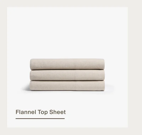 Flannel Top Sheet