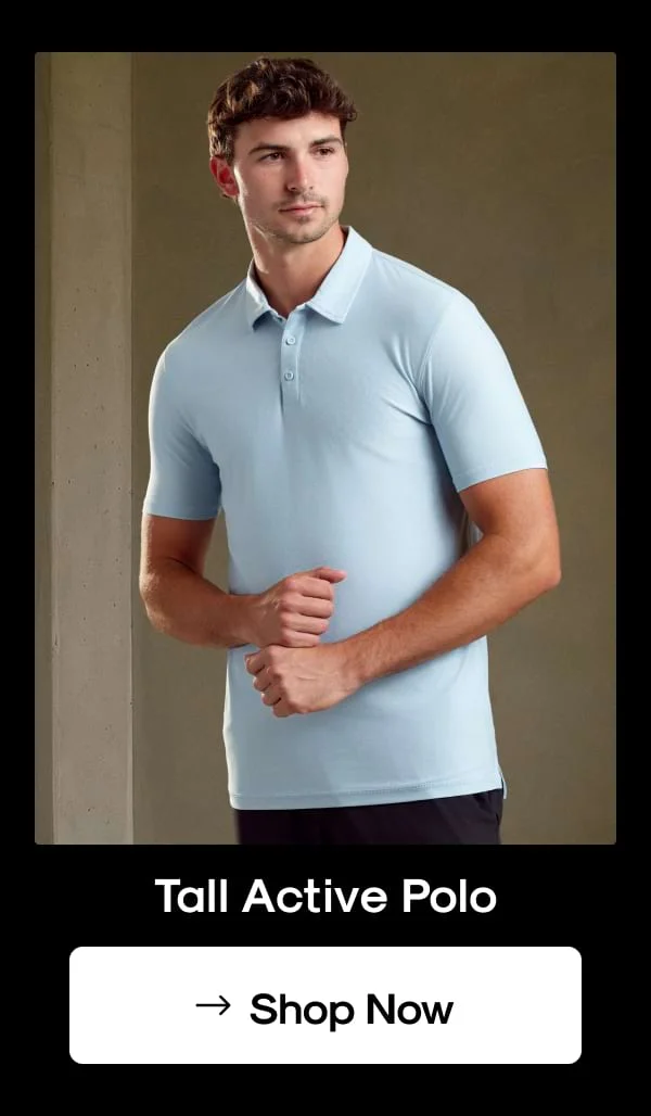 Tall Active Polo