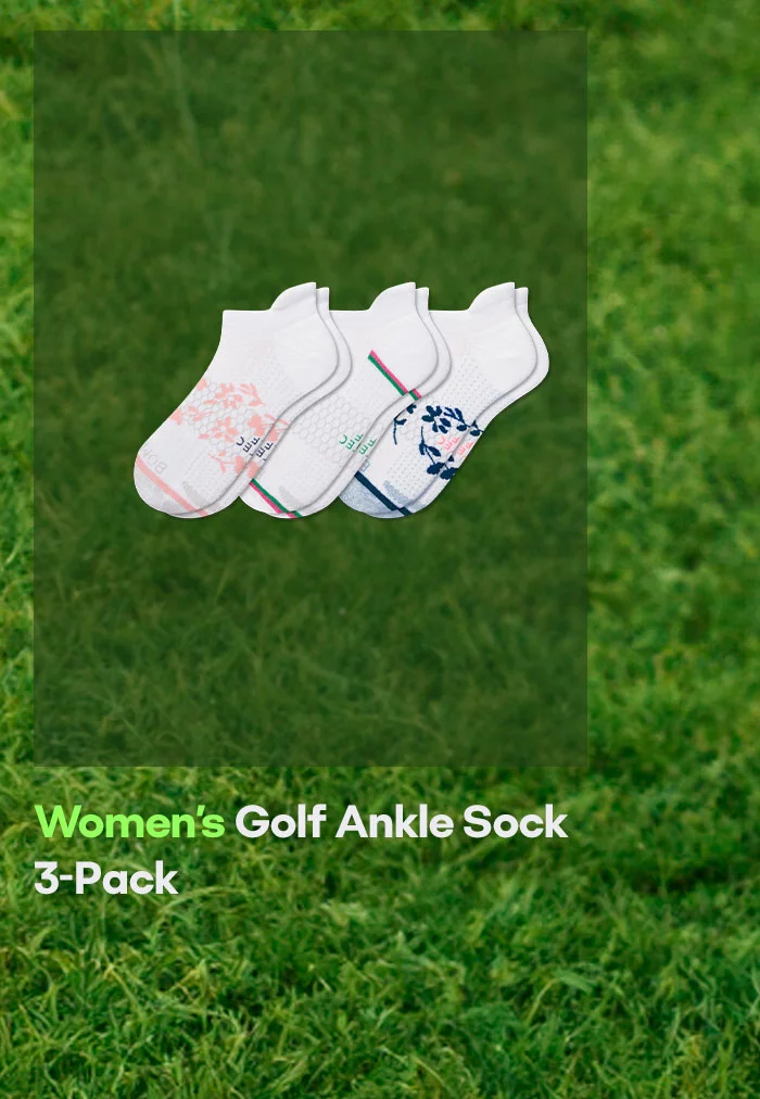 Women's Golf Ankle Sock 3-Pack