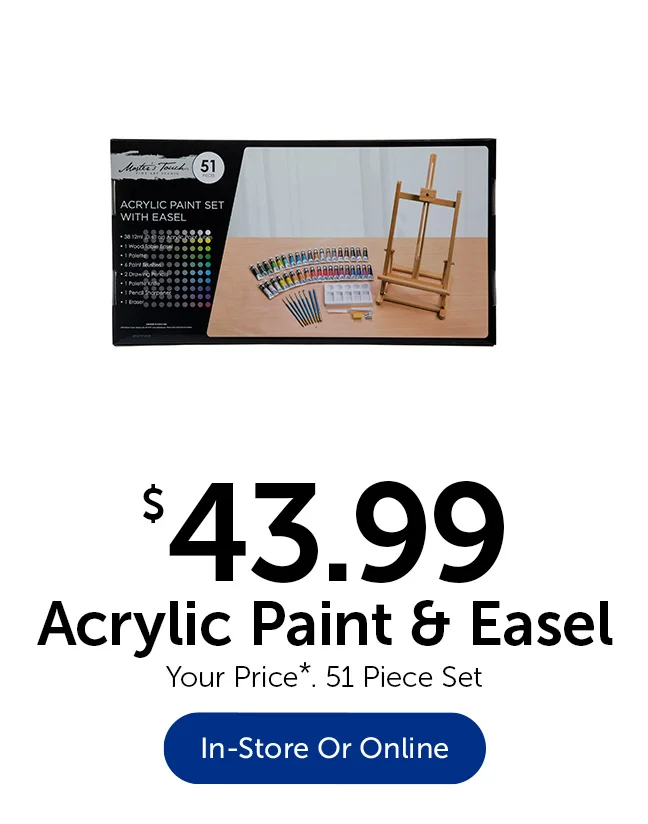 Acrylic Paint Easel