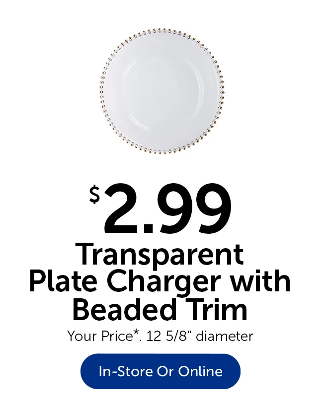 Transparent Charger