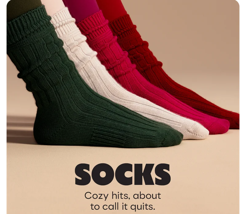 SOCKS | Cozy hits, about to call it quits.