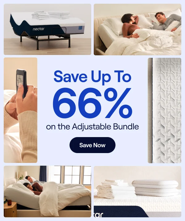 Save up to 66% on the Nectar Adjustable Bundle*