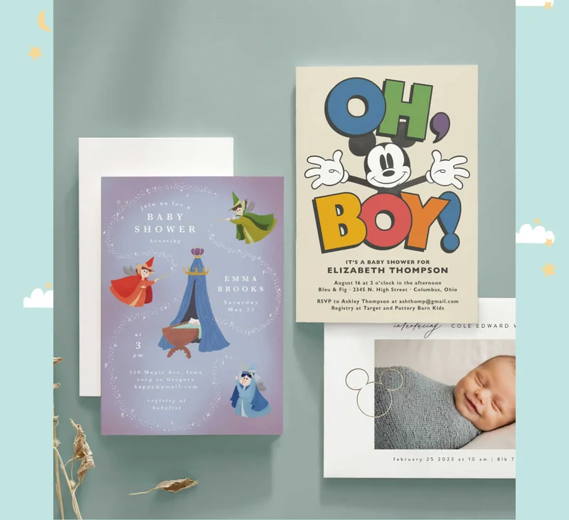 Disney-Themed Stationery