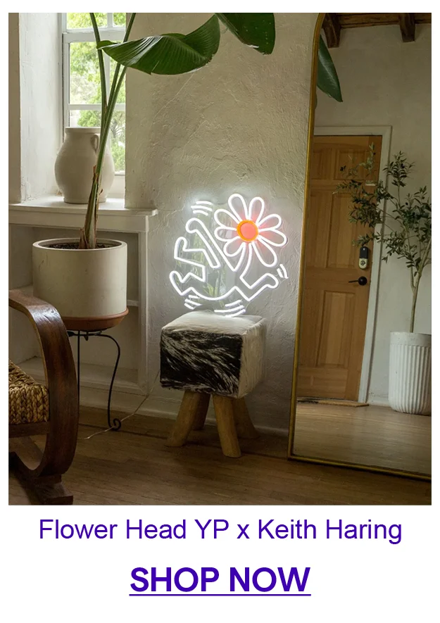 Flower Head YP x Keith Haring