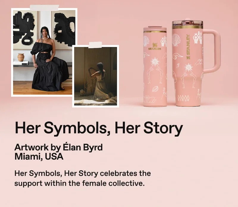 Her Symbols, Her Story. Artwork by Elan Byrd.