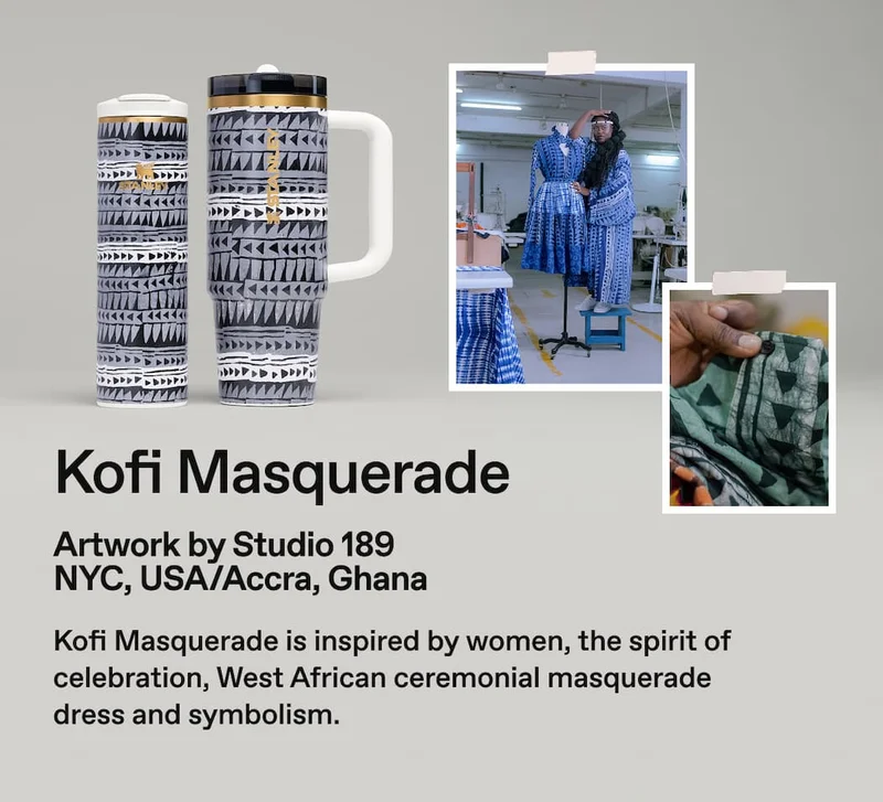 Kofi Masquerade. Artwork by Studio 189.