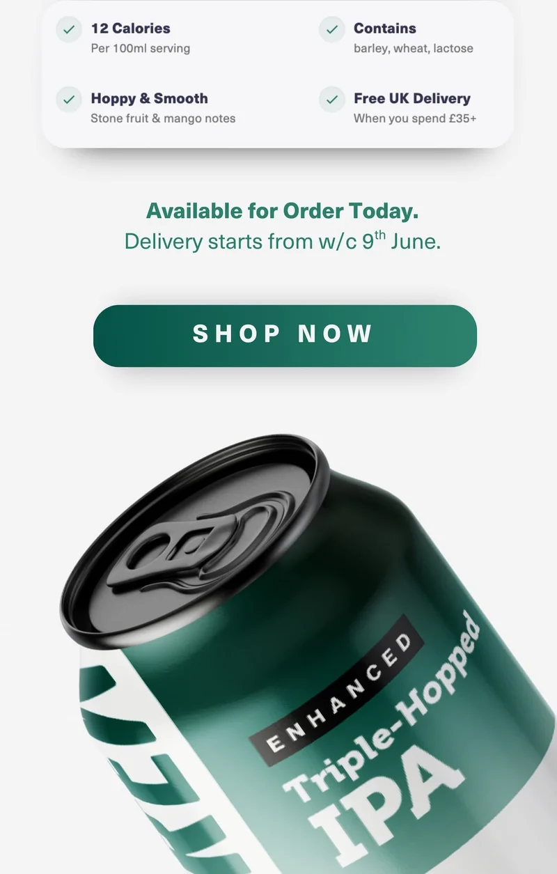 Triple Hopped IPA is back. Batch 03.