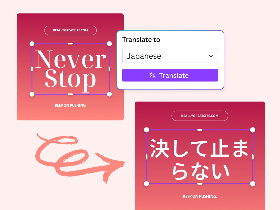 Translate specific elements