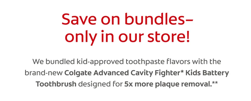Save on bundles in our store!