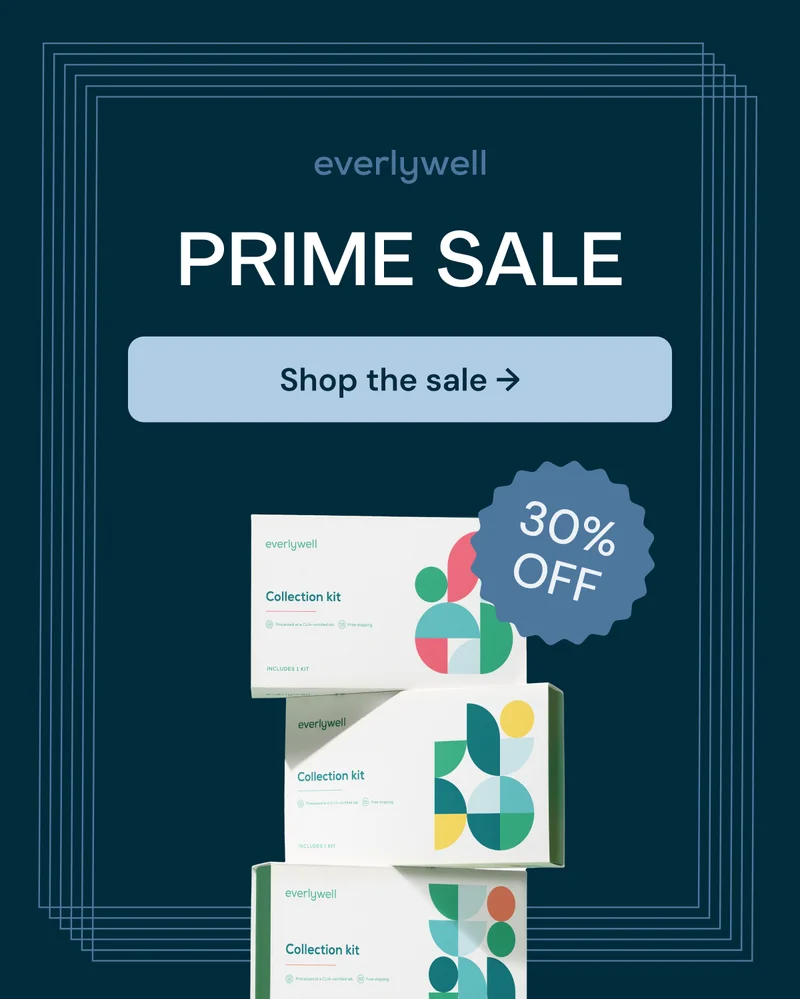 Prime Sale 30% off at-home lab tests