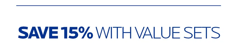 Save 15% with value sets