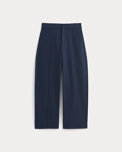 Image | Seamed Balloon Pant | Navy
