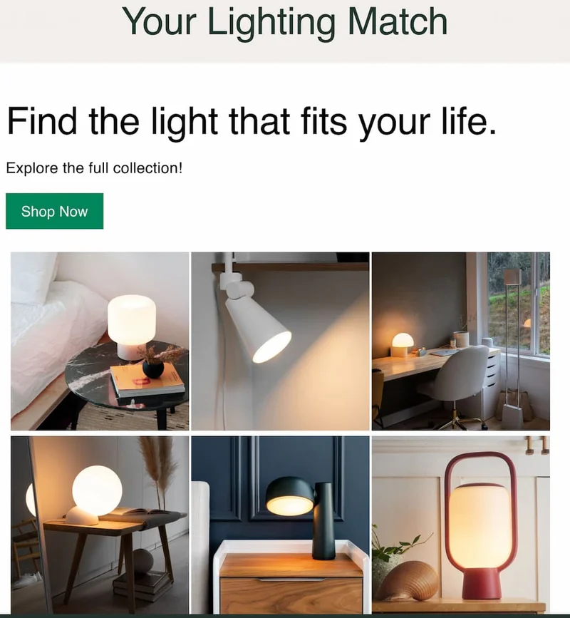 Find the light that fits your life.
