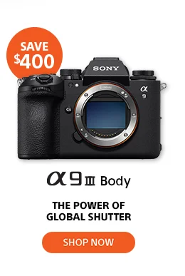 Alpha 9 III | Save $400 | Shop now