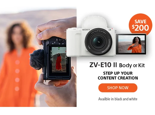 ZV-E10 II |Save $200 | Shop now