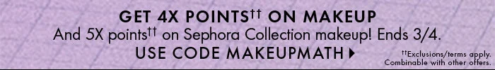 4X Points on Makeup