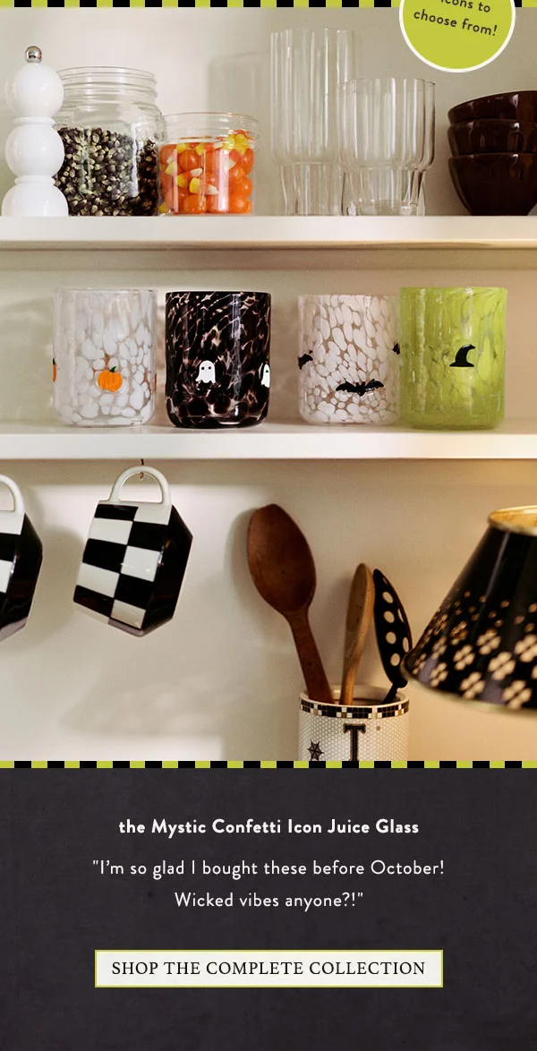 Shop the icon juice glass
