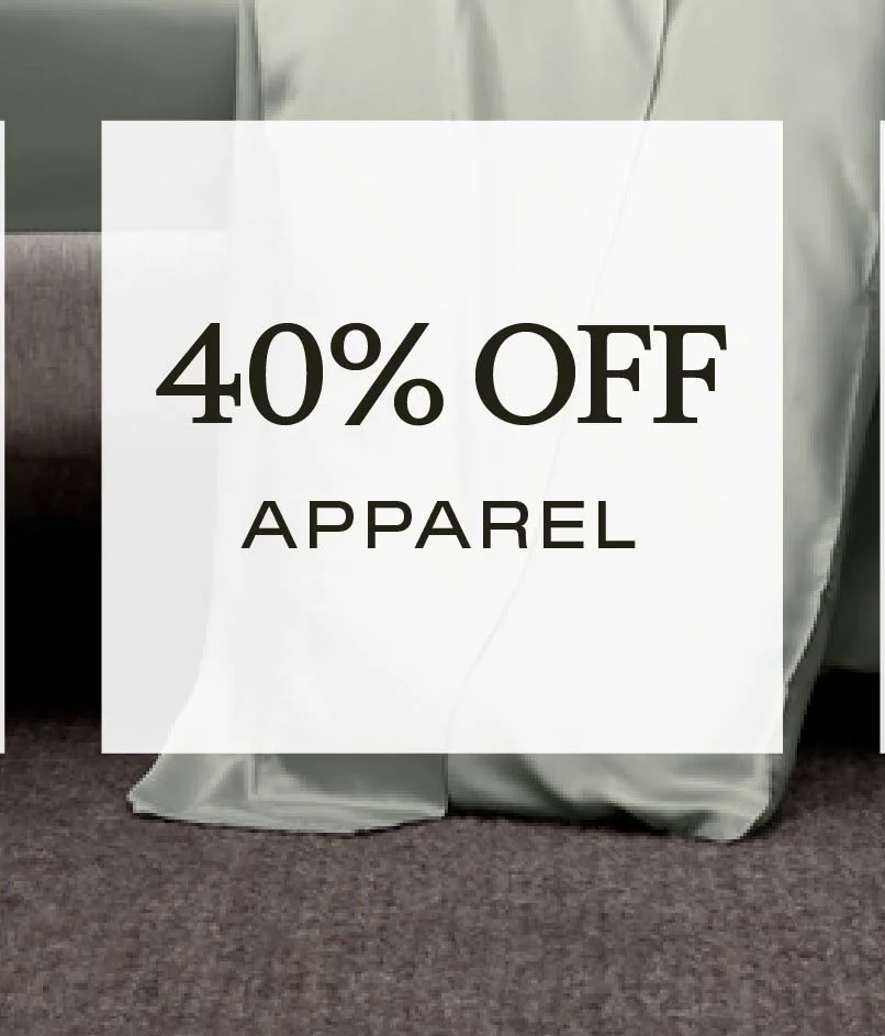 40% Off Apparel