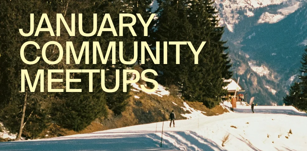 January Community Meetups