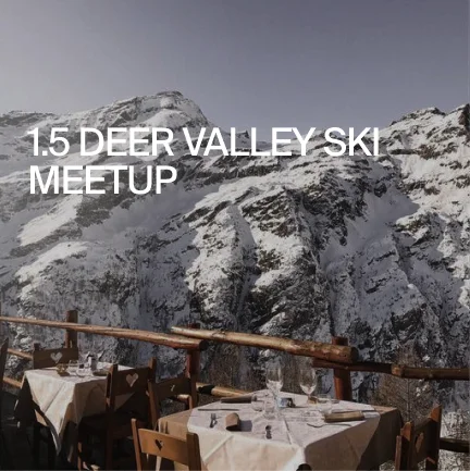 1.5 Deer Valley Ski Meetup