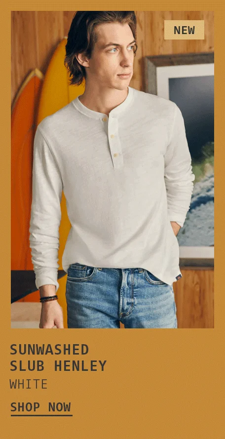 Sunwashed Slub Henley