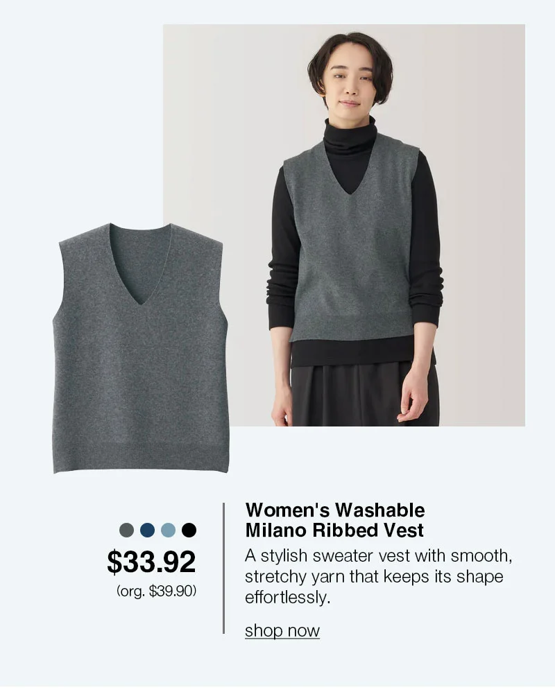 Shop Women's Washable Milano Ribbed Vest