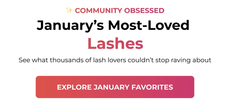 January's Most-Loved Lashes