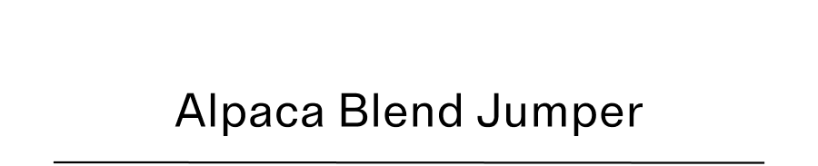 Alpaca Blend Jumper
