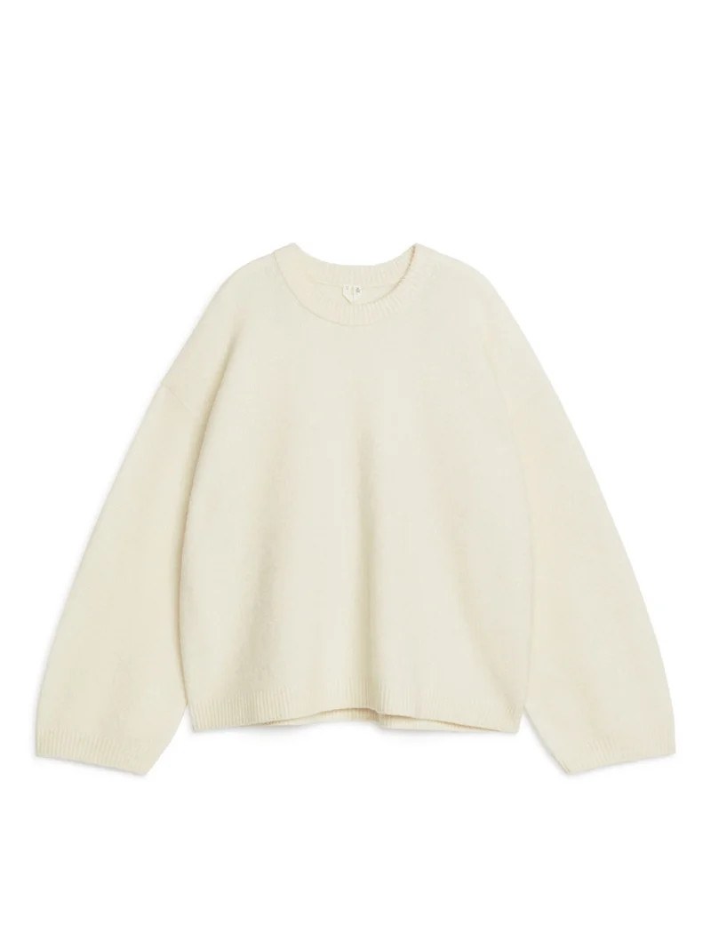 Alpaca Blend Jumper Off-White