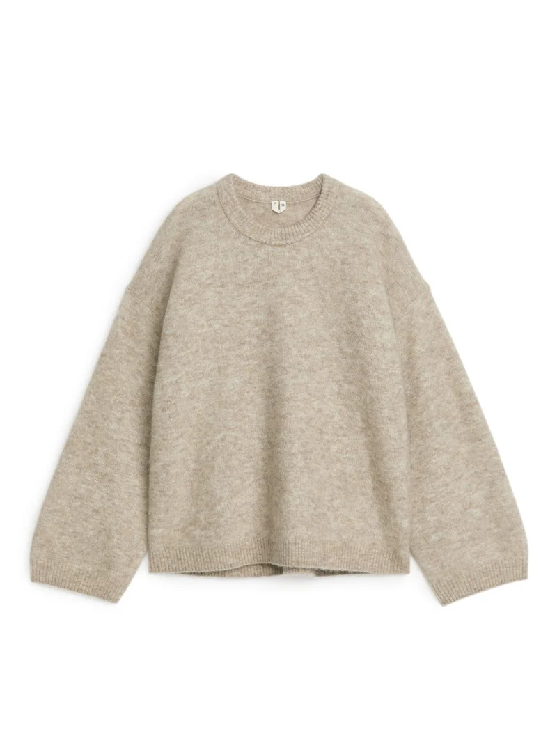 Alpaca Blend Jumper Beige