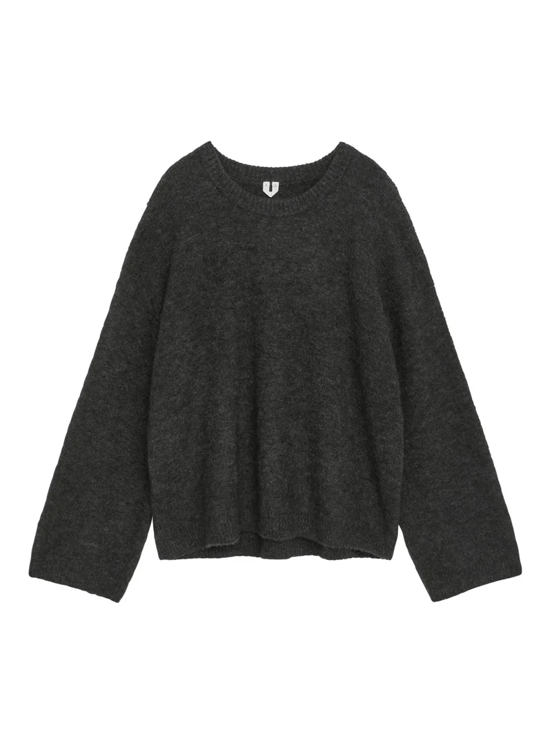 Alpaca Blend Jumper Dark Grey