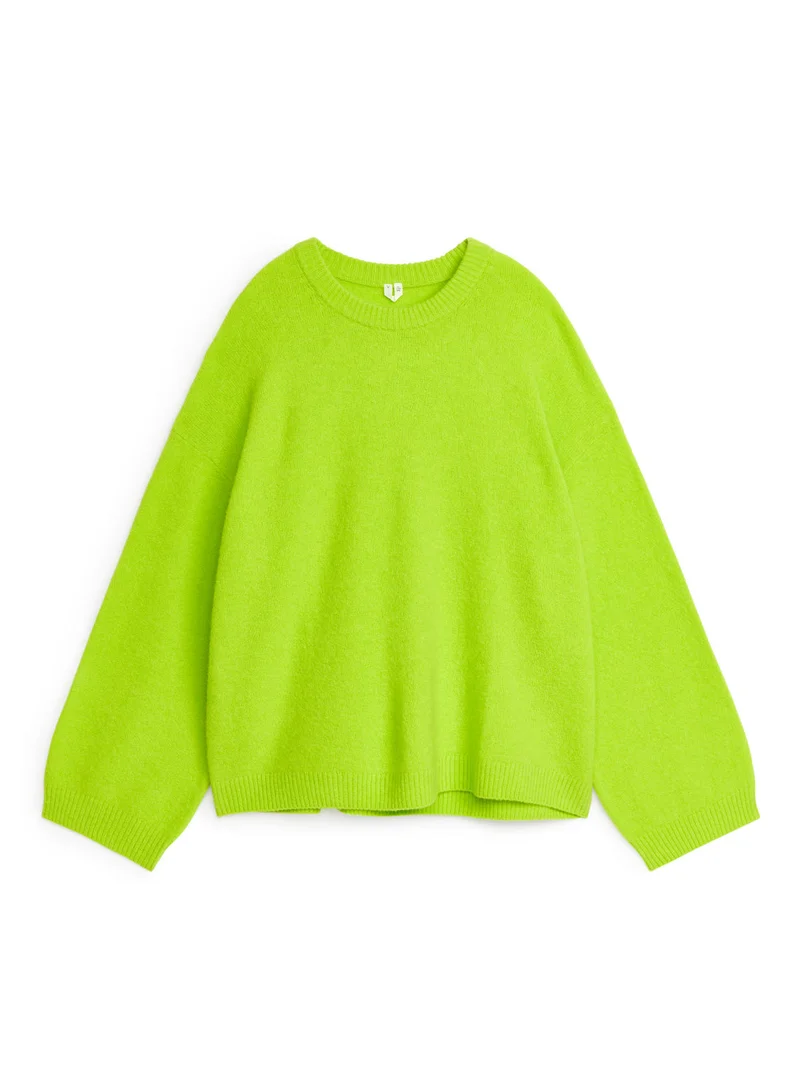 Alpaca Blend Jumper Bright Green