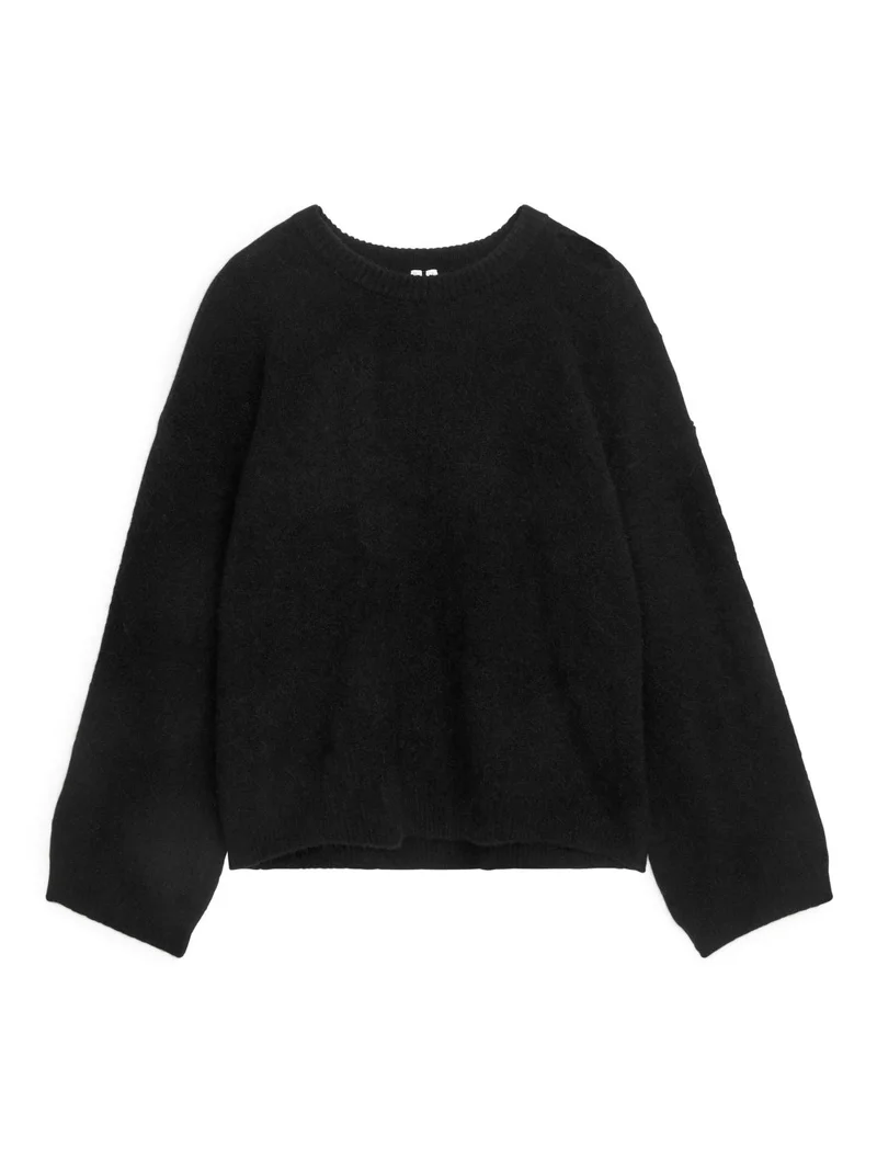 Alpaca Blend Jumper Black