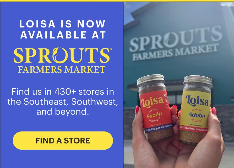 Loisa is now available at SPROUTS nationwide! Find us in 430+ stores in the Southeast, Southwest, and beyond. FIND A STORE