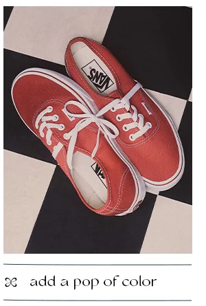 add a pop of color