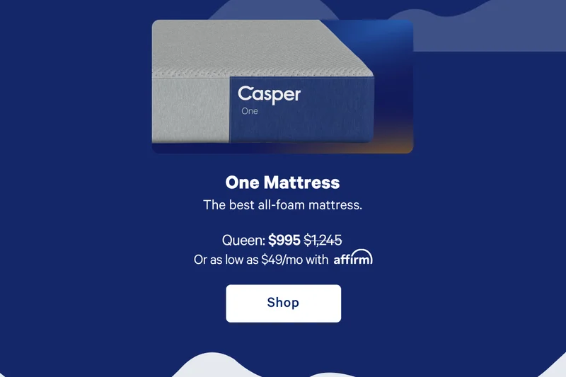 One Mattress >> The best all-foam mattress >> Shop >>