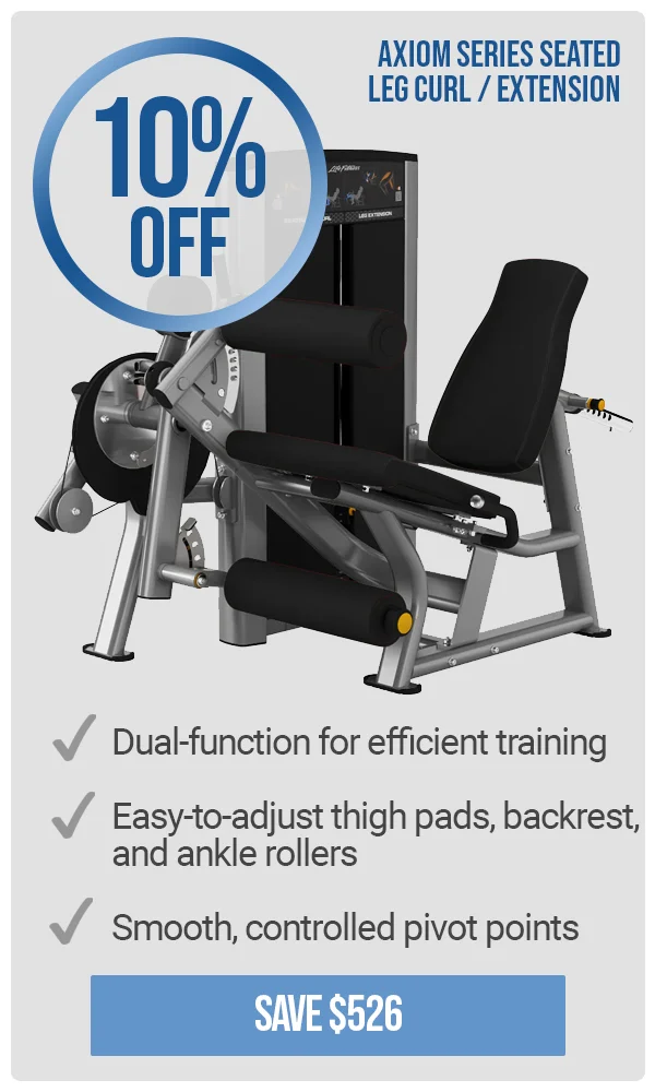 10% OFF | Axiom Series Seated Leg Curl / Extension