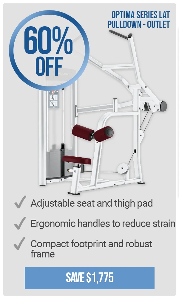 60% OFF | Optima Series Lat Pulldown - Outlet