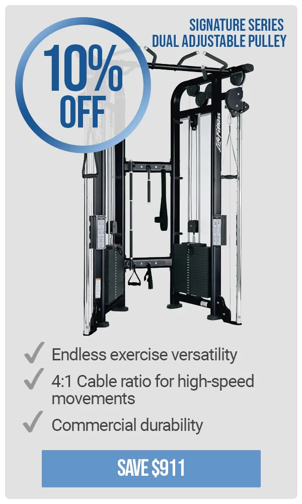 10% OFF | Signature Series Dual Adjustable Pulley