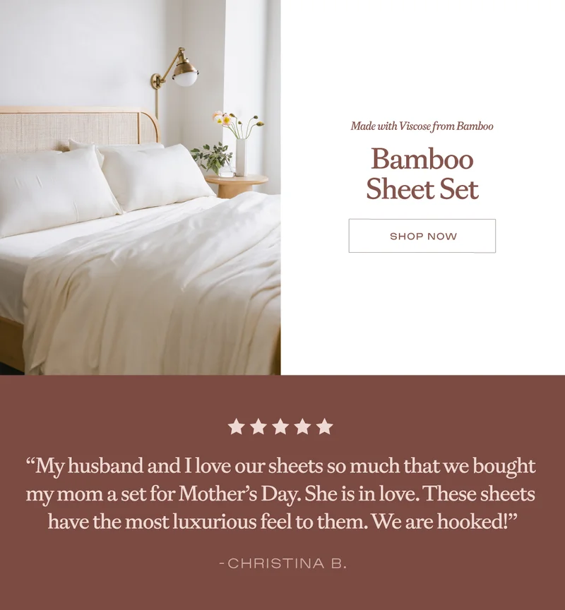 Shop The Bamboo Sheet Set